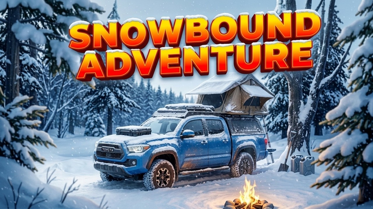 Snowbound in the Tacoma | Overlanding Nova Scotia’s Backwoods in March