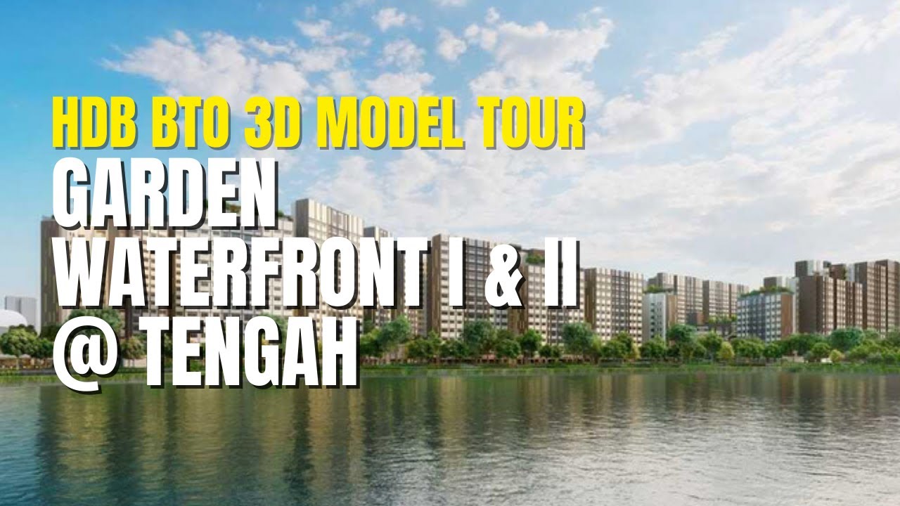 Singapore HDB BTO | Inside Singapore's Futuristic HDB Housing | Garden Waterfront I & II @ Tengah