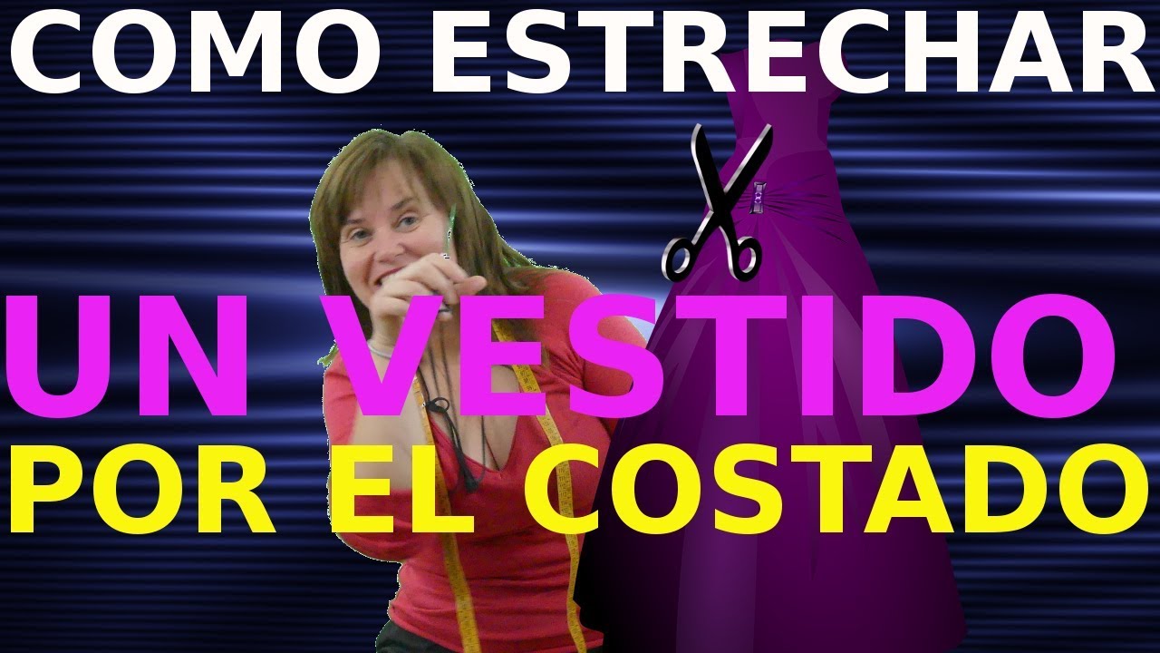 Como estrechar un vestido por el costado