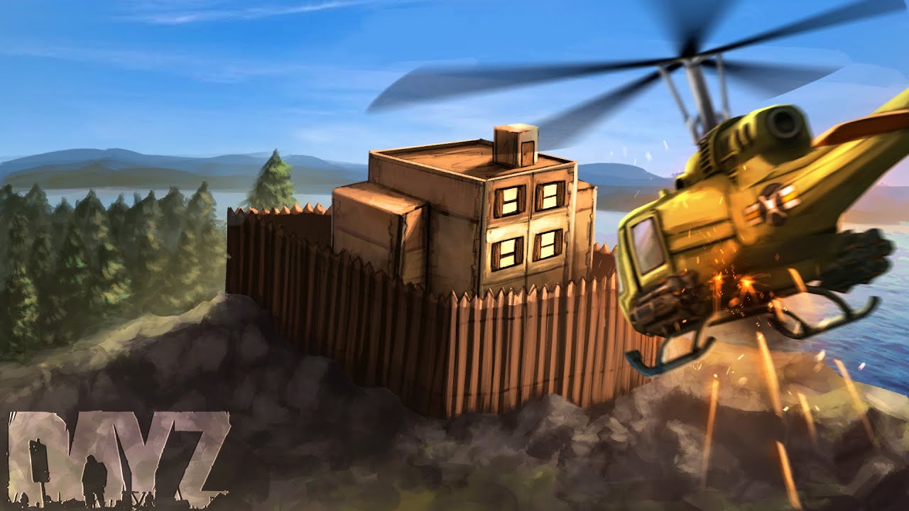 Я ПОСТРОИЛ БАЗУ RUST В DAYZ!