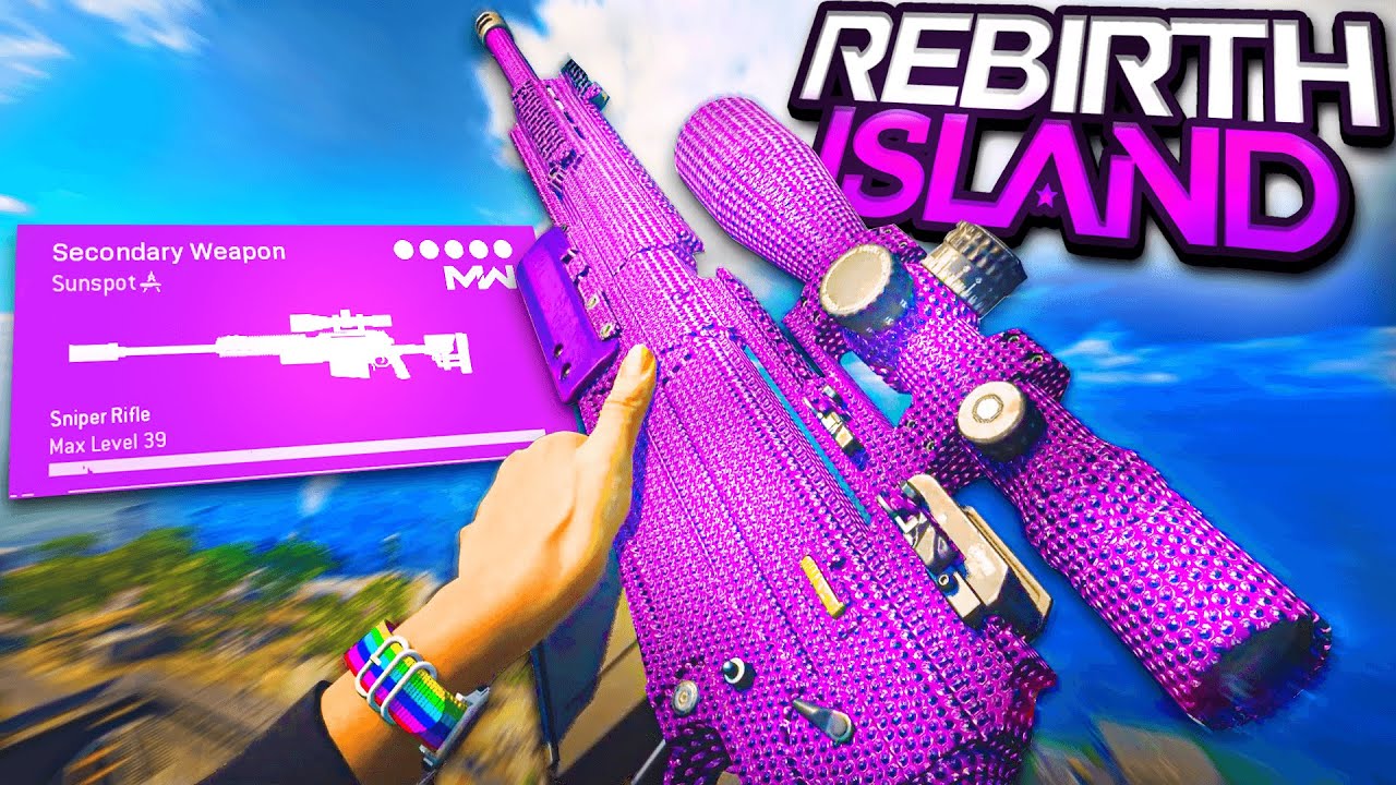 this HITSCAN AX50 is BROKEN on REBIRTH ISLAND! 😱 (Rebirth Island Warzone)