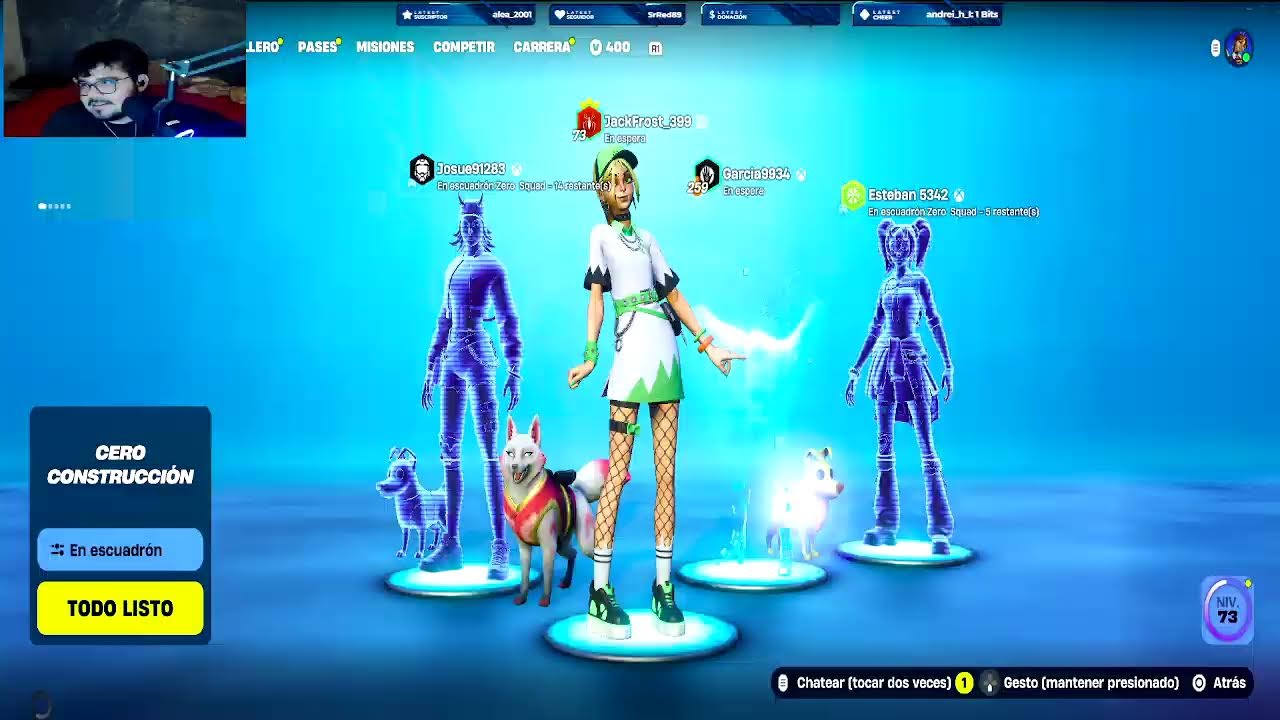 Acompañenos! Hoy toca Fortnite!