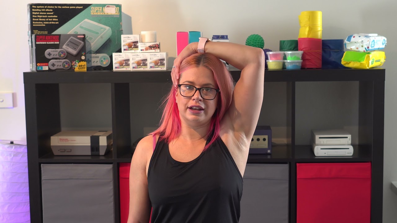 Neck flexion stretches | Exercises for gamers