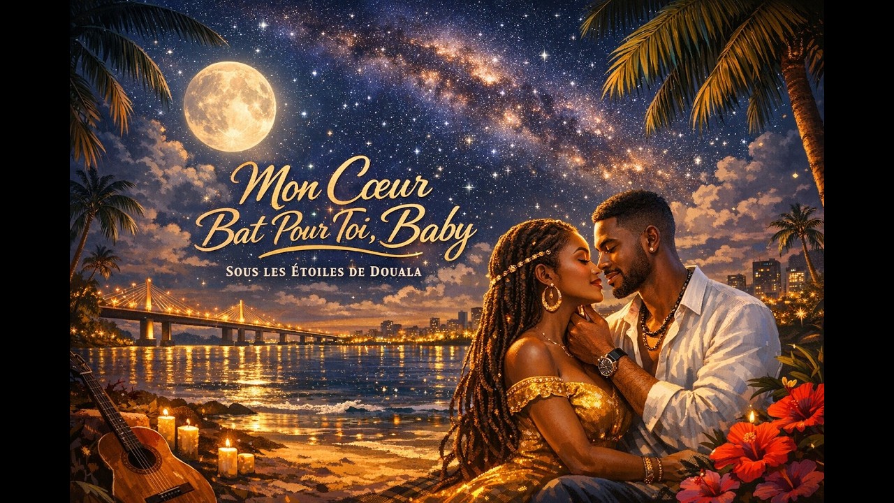 Sous les étoiles de Douala ✨ | Afrobeat Love Song 2026 | Romance Africaine Chill