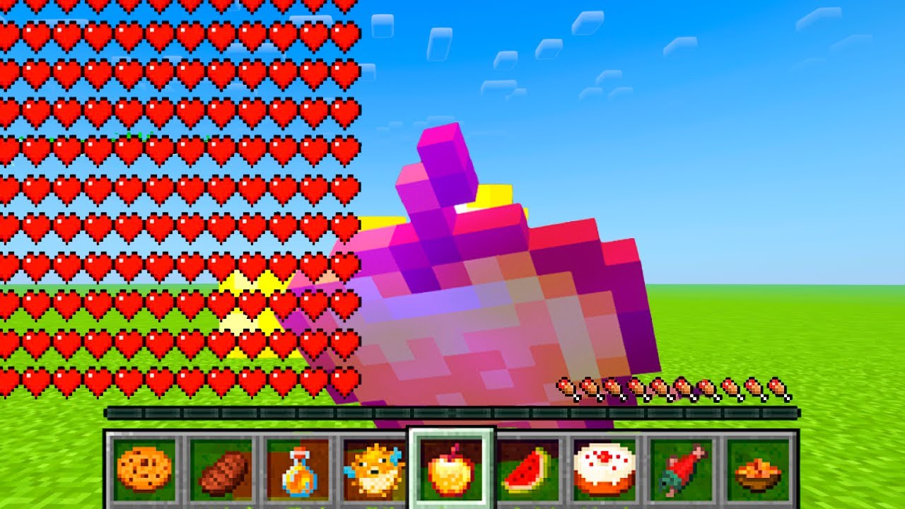 MINECRAFT MAS COMER MULTIPLICA SUA VIDA!!!