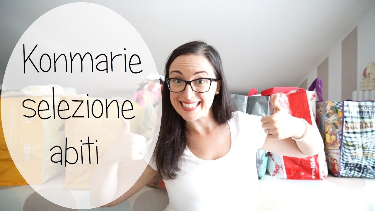 Selezione abiti - Marie Kondo