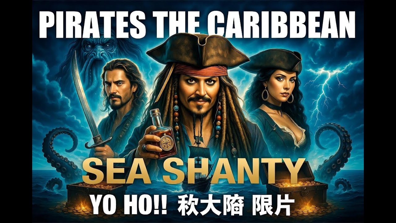 Pirates of the Caribbean SEA SHANTY ⚓🏴‍☠️ The Ballad of Captain Jack   Epic Parody Song