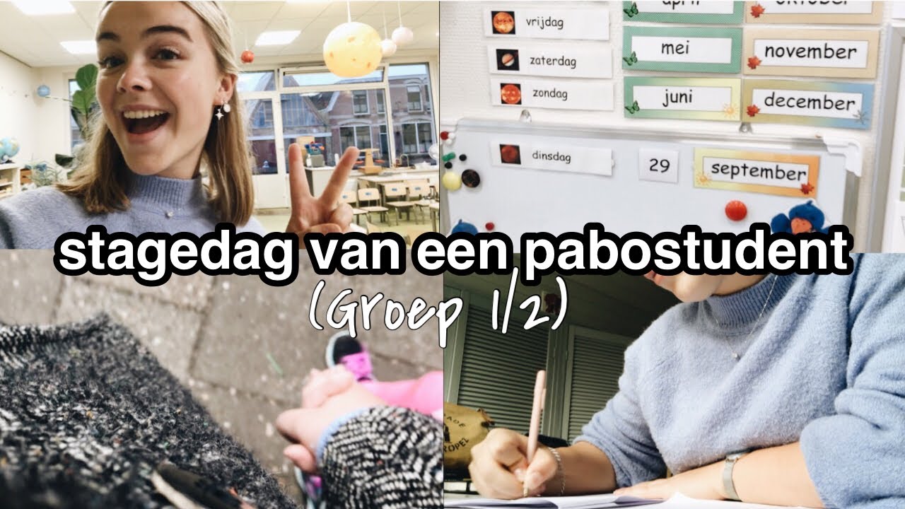 vlog: stagedag van een pabostudent