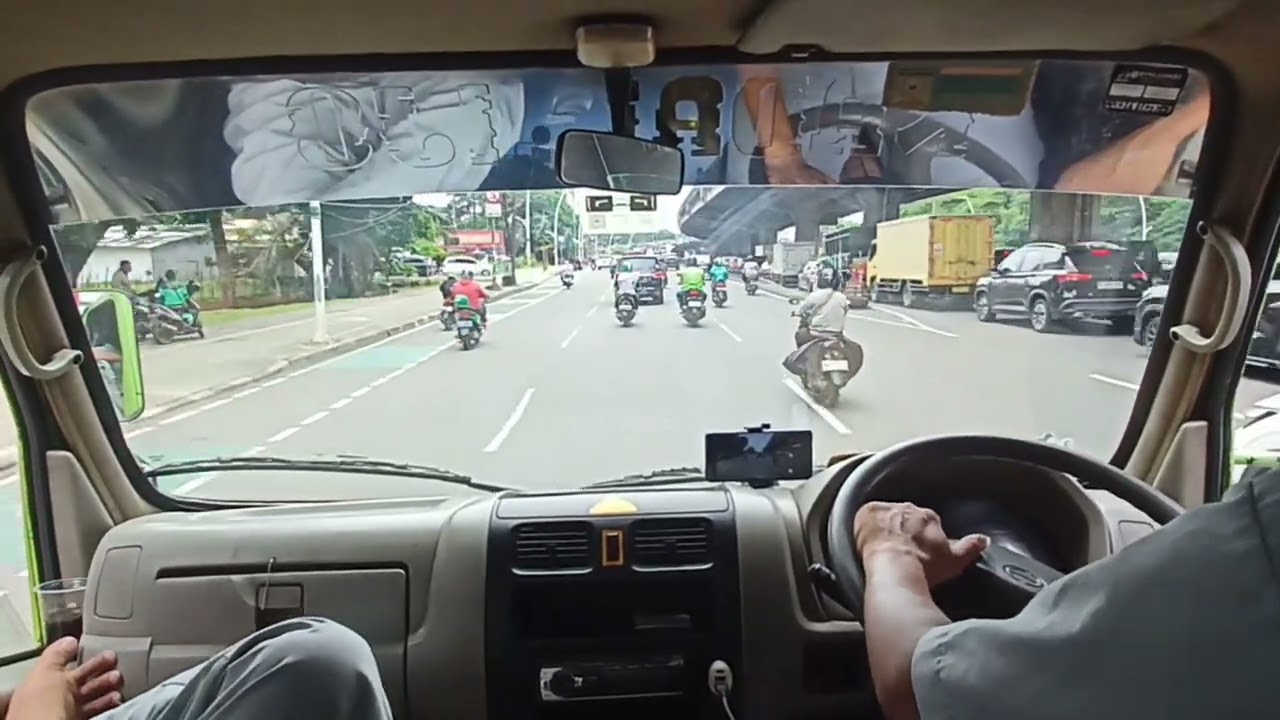 Part:003 🚛🚛🚗// Waduh,,!! Ketemu Razia DISHUB DKI @Elyef01 