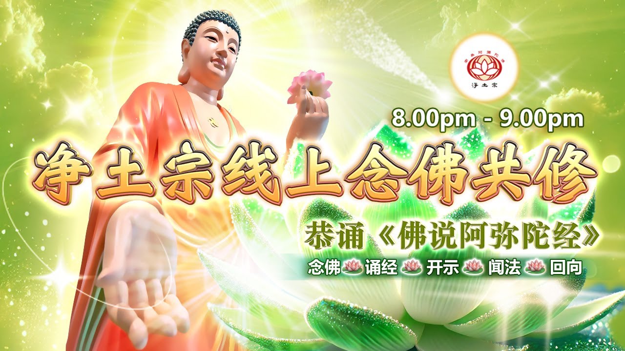 【同步】净土宗线上念佛共修暨法师开示【第2085天】+ 开示视频《念佛圆满》02-12-2025 Online Session（晚上8pm-9pm (GMT+8))【打开CC字幕】