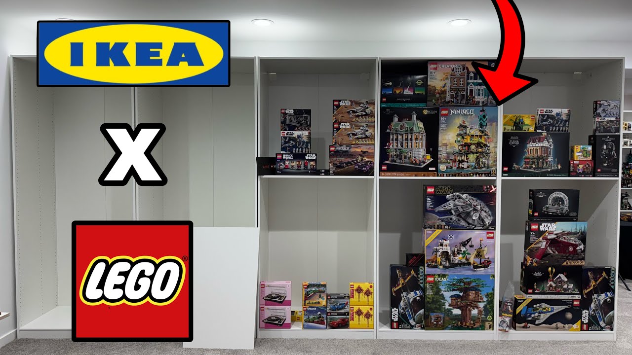 Best LEGO Display Solutions IKEA
