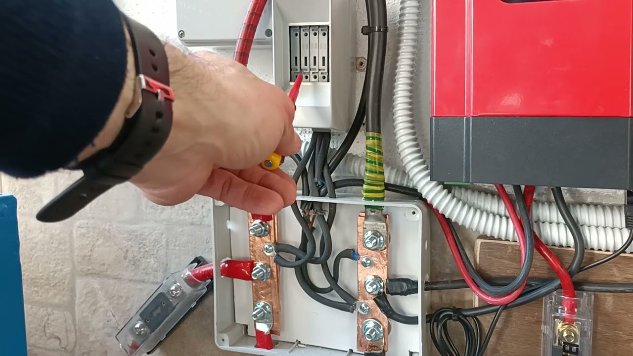 barre equipotenziali impianto #fotovoltaico #faidate