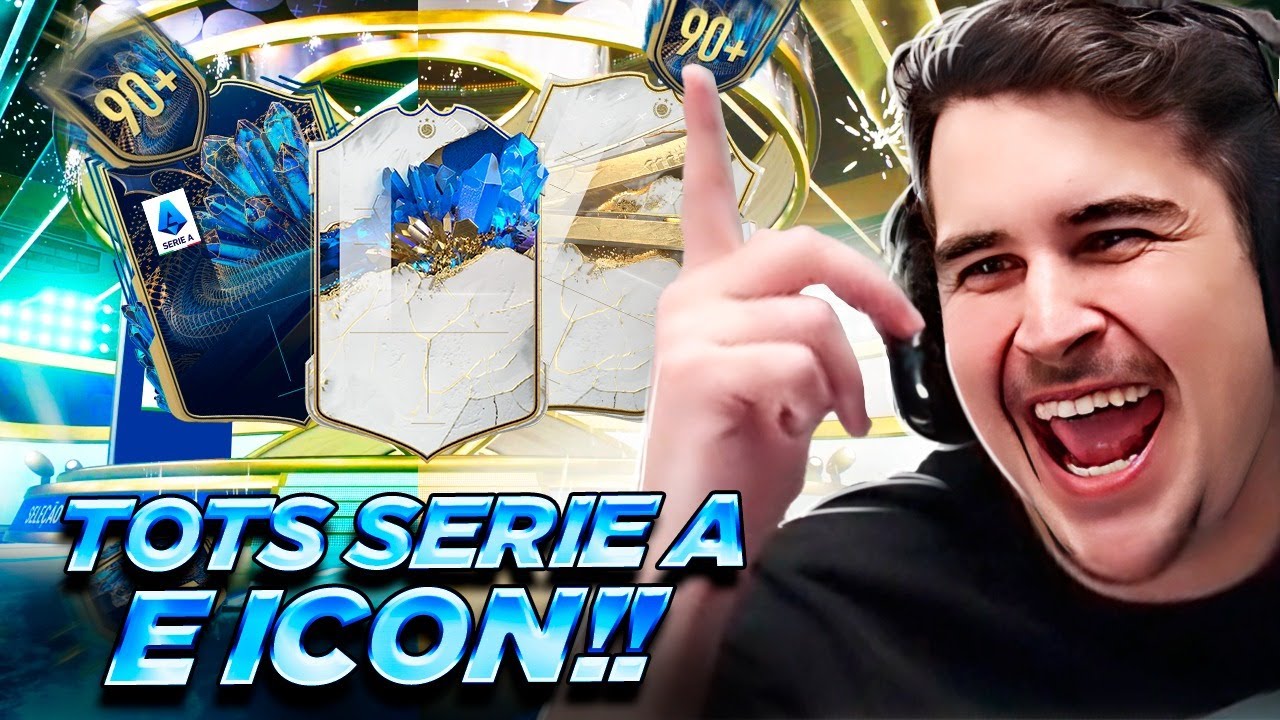 ICON NO BANQUETA E FINALMENTE MEU 1º TOTS DA SERIE A NOS PACKS!!