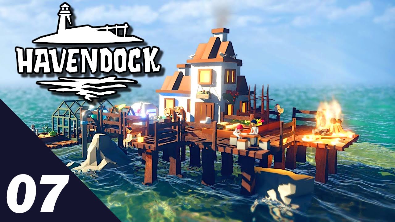Mehr Schiffbrüchige für den Kistendienst - Havendock - Early Access  - 07