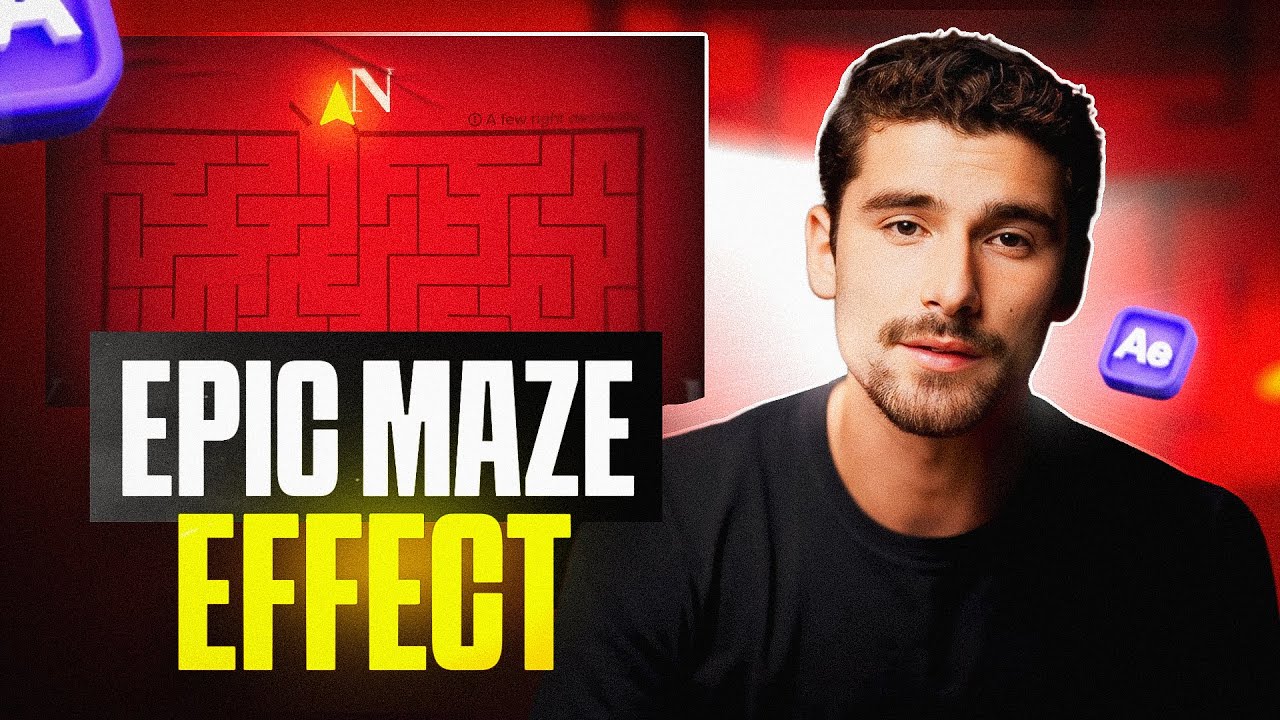 Iman Gadzhi's Animation Secrets Revealed: Epic Maze Effect!