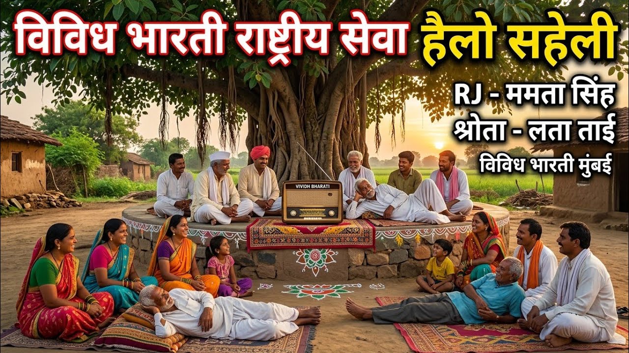 हैलो सहेली विविध भारती मुंबई श्रोता लता ताई @Bareilly333 