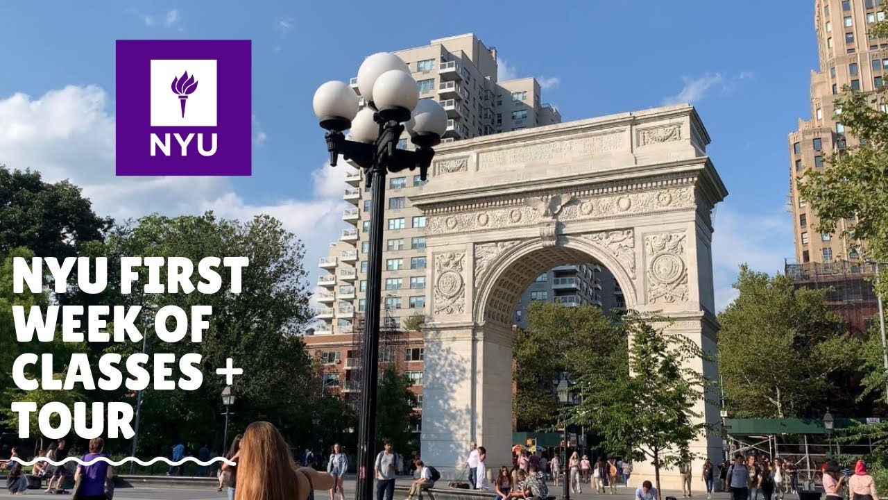 FIRST WEEK OF COLLEGE CLASSES + MINI CAMPUS TOUR | nyu vlog