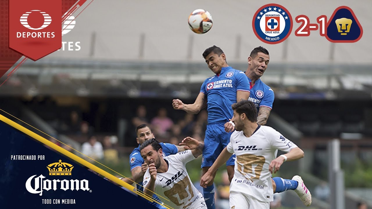 Resumen: Cruz Azul 2 - 1 Pumas Clausura 2019 - J15 | Presentado por Corona