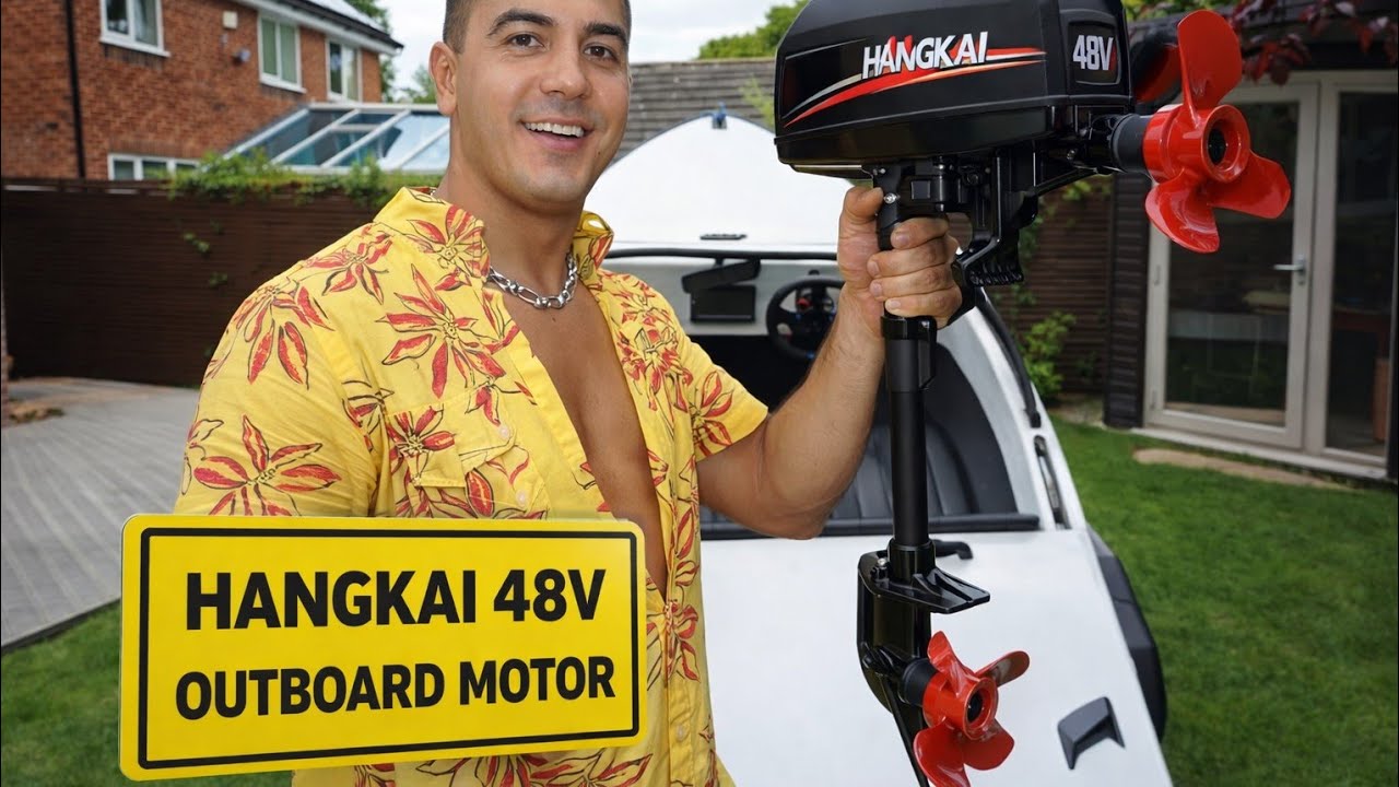 My Hangkai 48V 7HP Electric Outboard