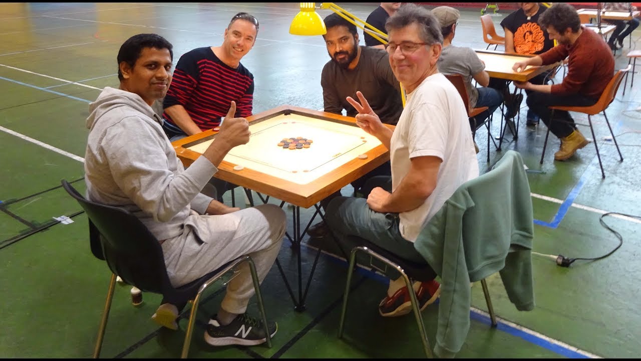 Tournoi de Carrom de Grenoble, France
