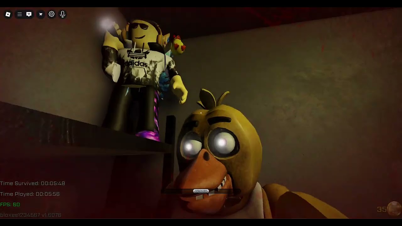 Foxy from fnaf doom [GOLDEN FREDDY UPDATE]