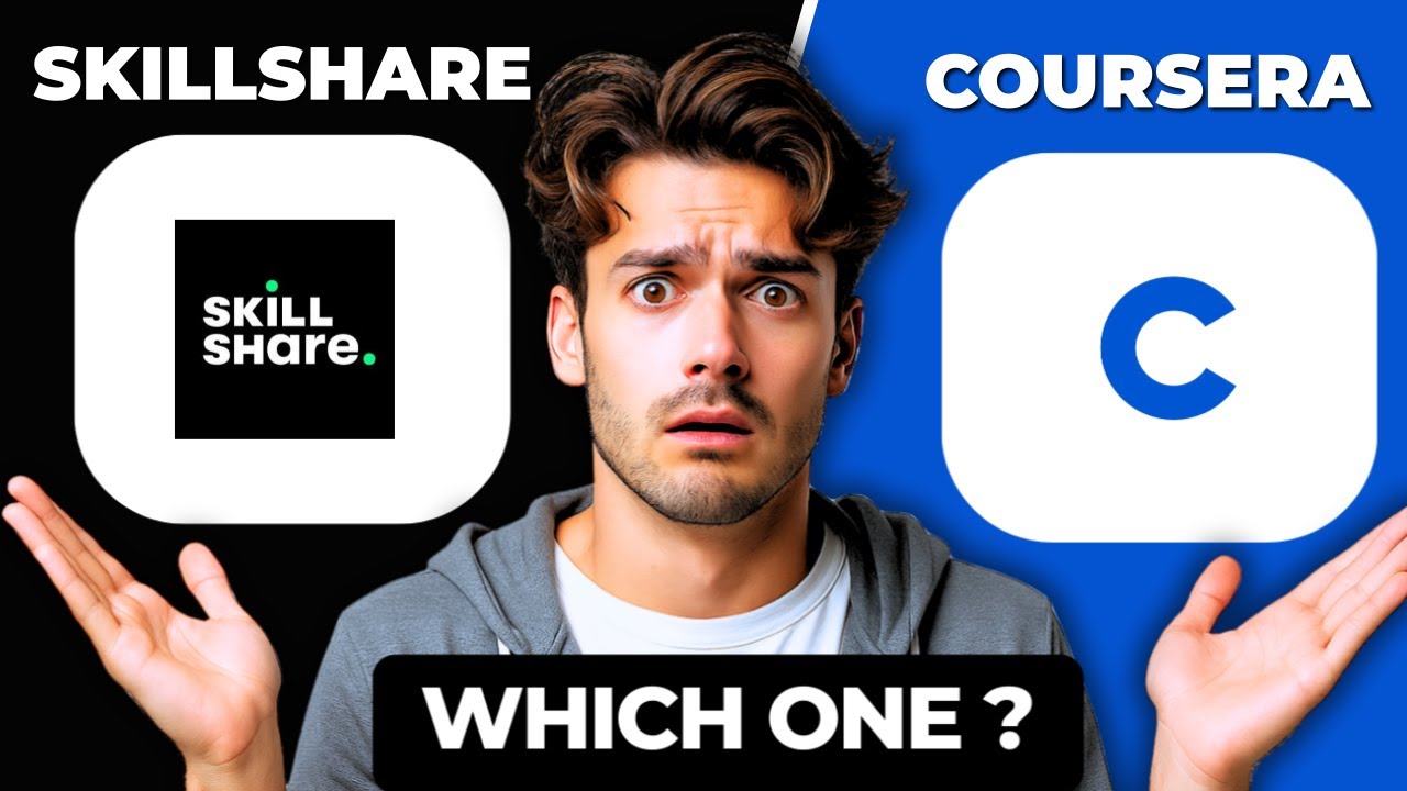 Сравнение Skillshare и Coursera 2025 | Какая платформа онлайн-обучения лучшая?
