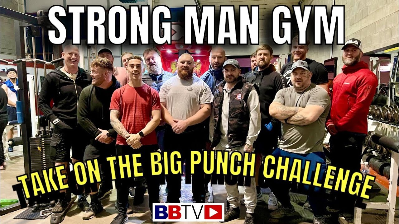 STRONG 💪 MAN GYM CENTURIONS TAKE ON THE BBTV PUNCH BALL 🥊CHALLENGE! EP9 🔥