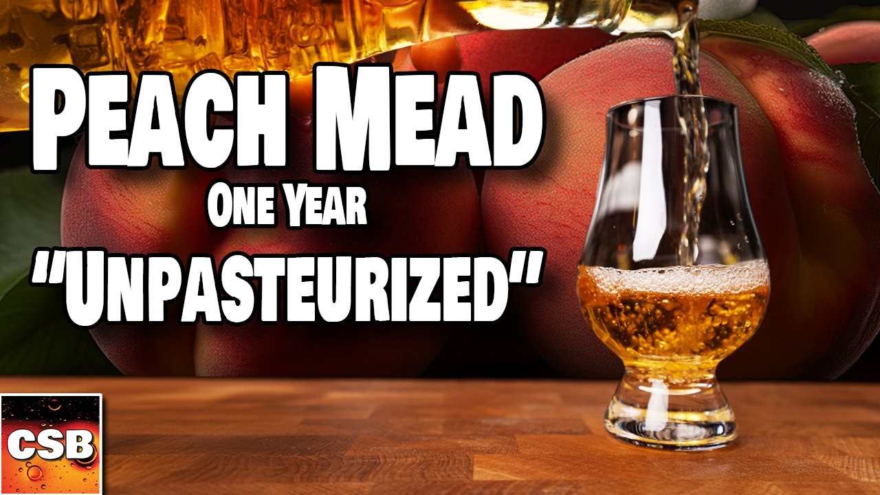 Peach Mead, Sediment, Brew Bags, Brewing, Competitions - Drink and Talk
