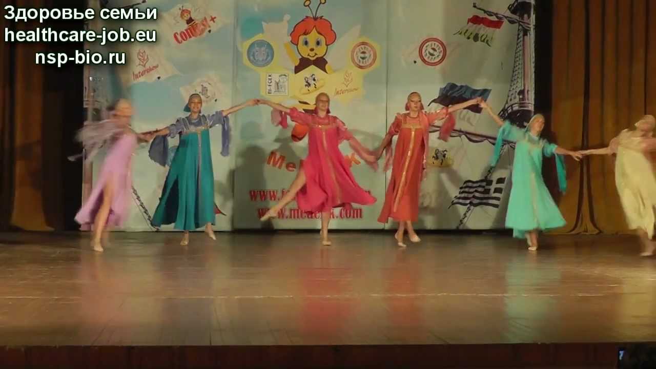 Русский лирический танцуют девочки, г.Санкт-Петербург