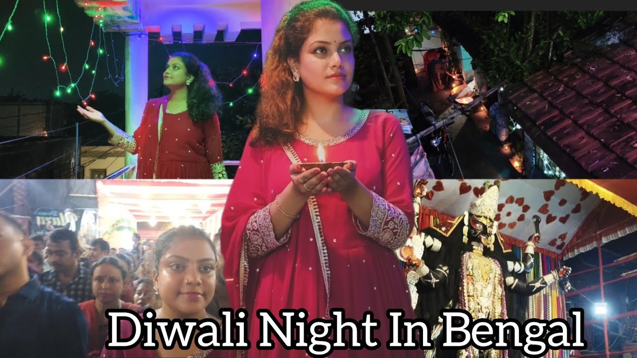 Beutiful Diwali Night In Bengal | Kalipuja, Light & Pandel 2025 😍