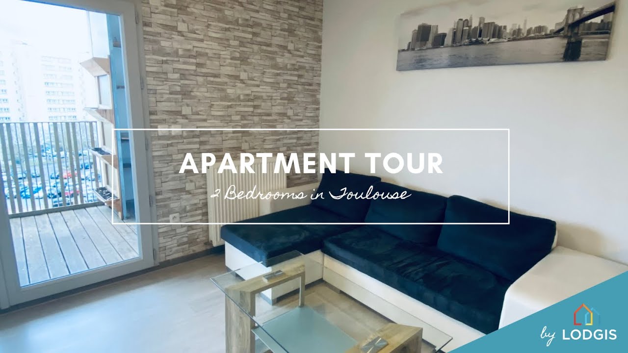 Apartment Tour // Furnished 66,8m2 in Toulouse – Ref : 3T122330