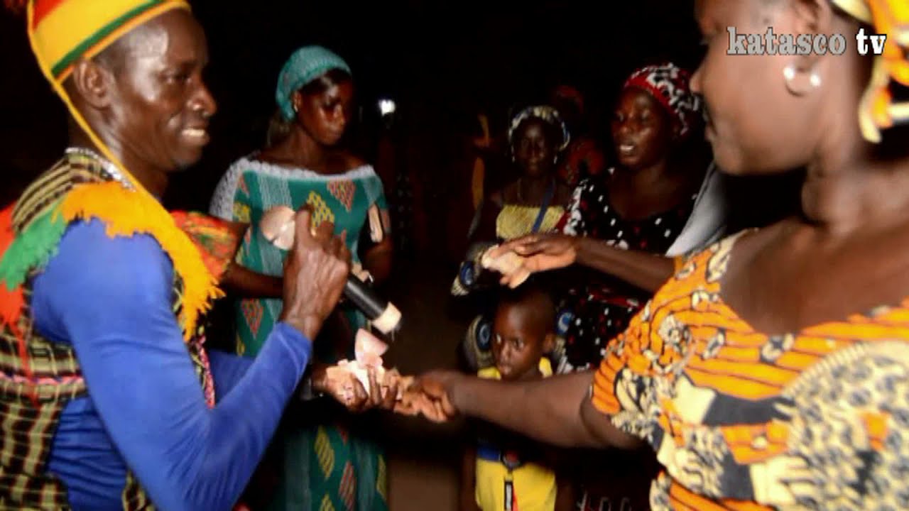 lamine Diocou au funérailles à karantaba sedhiou Casamance Sénégal