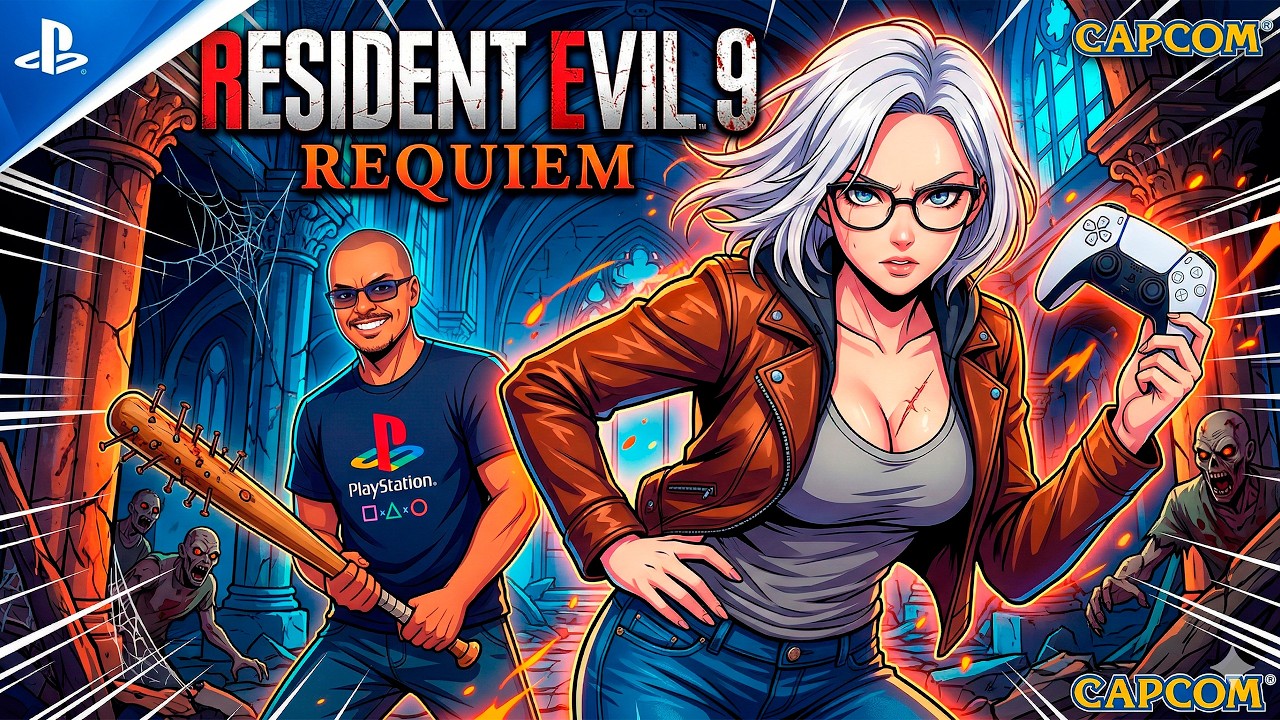 RESIDENT EVIL 9 REQUIEM - O DESAFIO SUPREMO: ZERANDO SEM CURA E SEM COLETOR! 🚫🩸