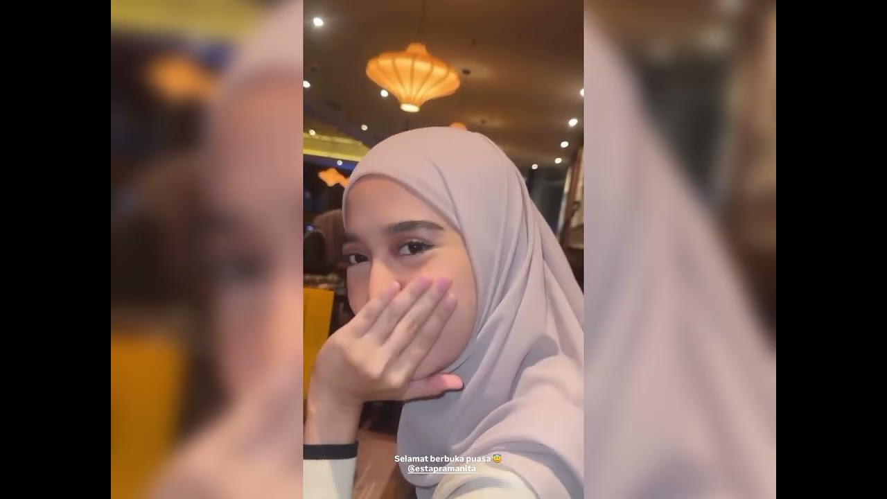 AKHIRNYA BARA ESTA BUKA PUASA BARENG 🤗🥰 MASYAALLAH CANTIKNYA ESTA PAKAI HIJAB 🤏😍