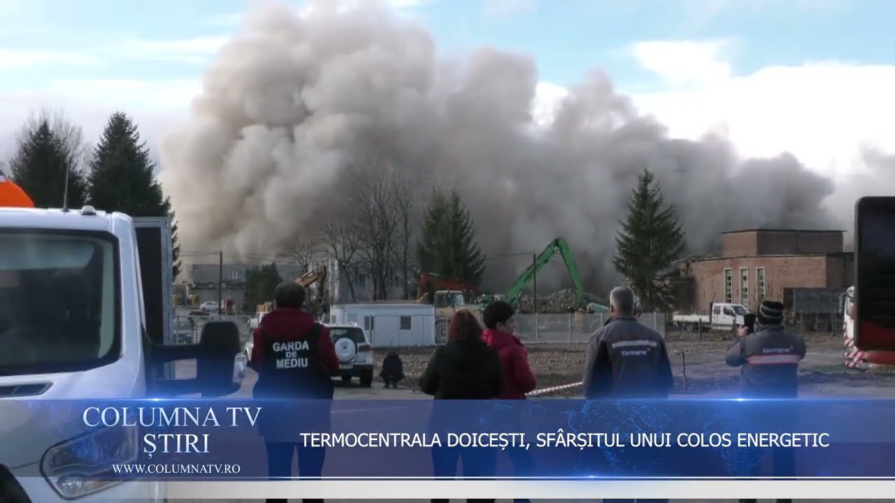 TERMOCENTRALA DOICEȘTI, SFÂRȘITUL UNUI COLOS ENERGETIC