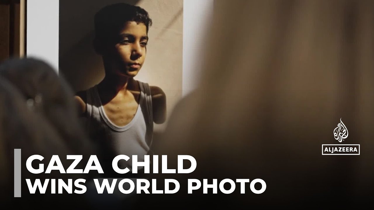 Gaza child's photo wins world press photo award, portraying pain and resilience