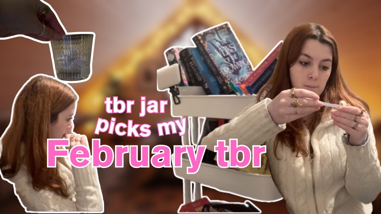 Picking my february tbr (TBR Jar)