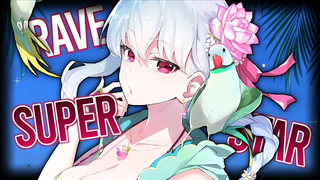 💠 Nightcore - Rave Superstar (Lyrics)