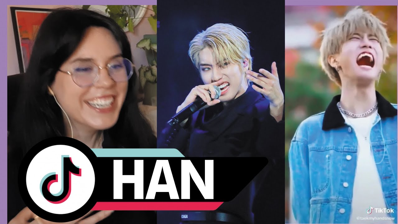 HAN JISUNG TikTok Edit Compilation REACTION | look at his hair