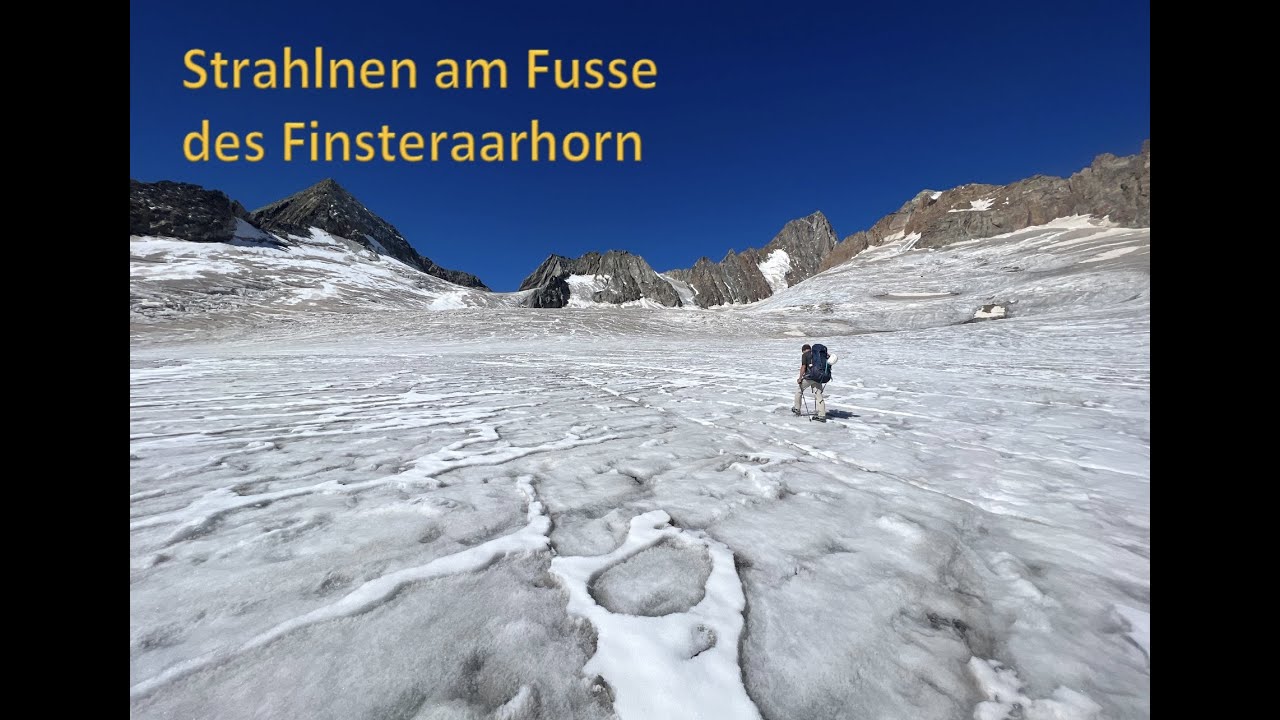 Strahlnen am Fusse des Finsteraarhorn