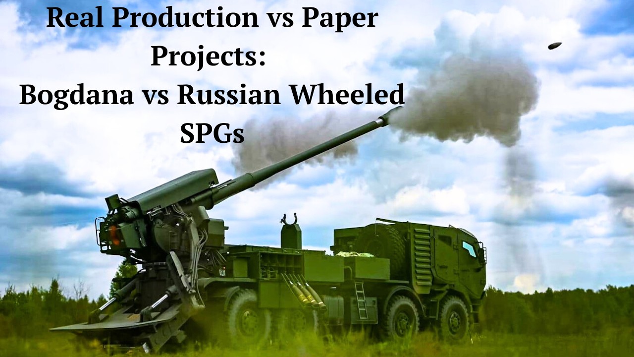 #Bogdana #2с22  SPG vs Russia’s Wheeled Experiments: Mass Production vs Prototypes