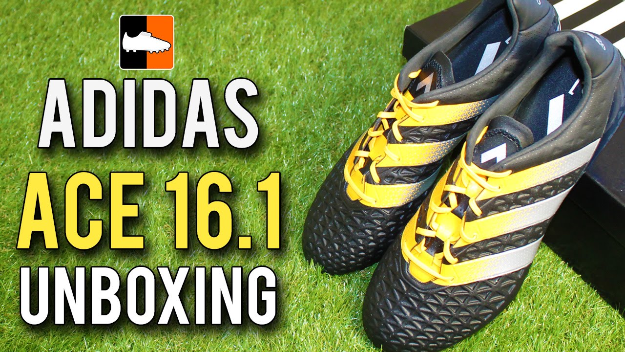 adidas ACE 16.1 Unboxing | Black/Silver/Gold Edition