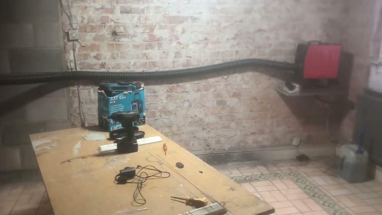 Heating a 5 bed house with a Chinese diesel heater and some old oil