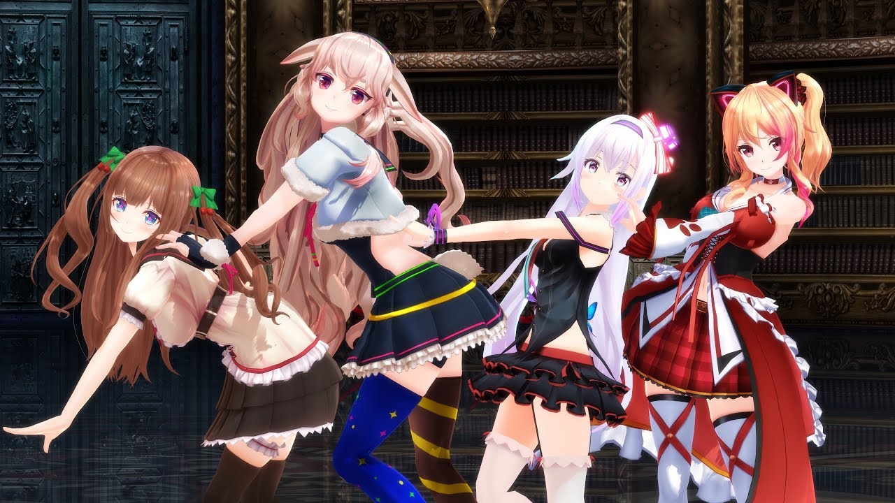【MMD】ポーカーフェイス / アイドル部【4K60fps】