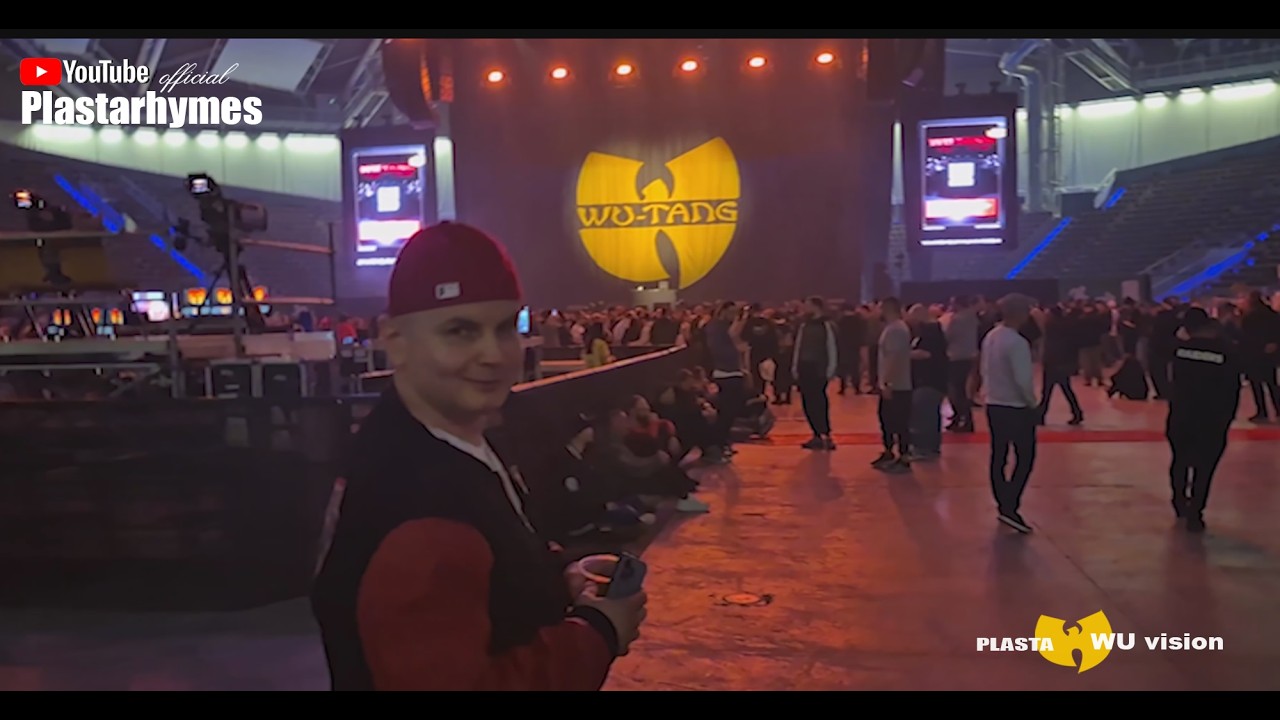 WU TANG w Polsce / ATLAS ARENA / ŁÓDŹ/ PLASTA WU VISION
