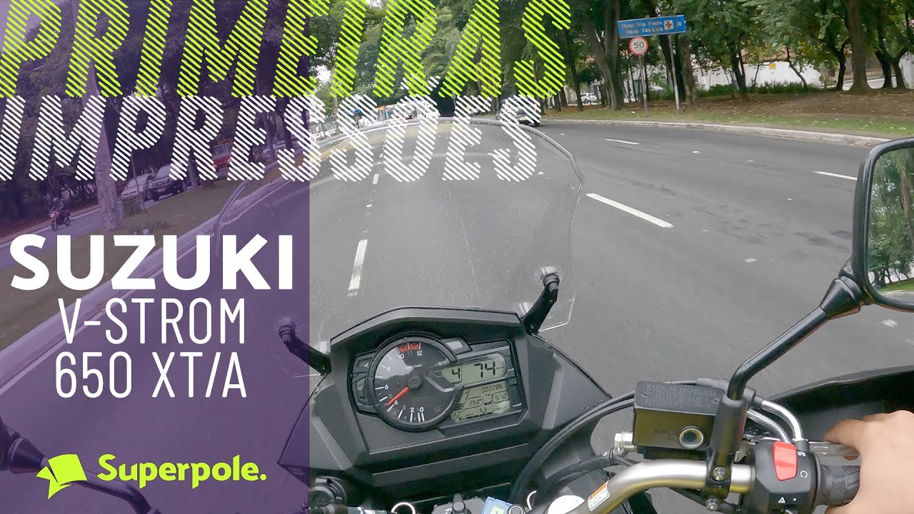 Suzuki V-Strom 650 XT/A - Primeiras Impressões