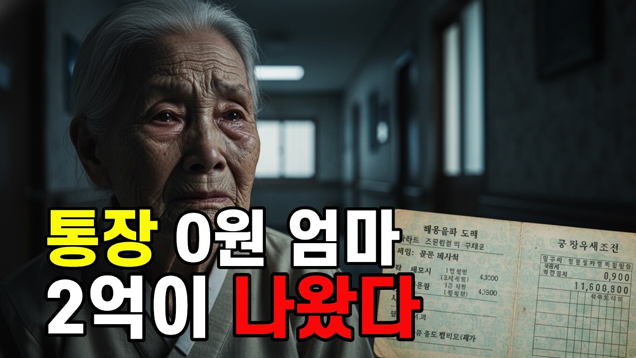 요양원 8년… 통장 0원이던 엄마, 마룻바닥 아래 2억 3천이 나왔습니다 #시니어 인생사연#노후사연 #가족갈등 #반전사연 #오디오북 #참교육