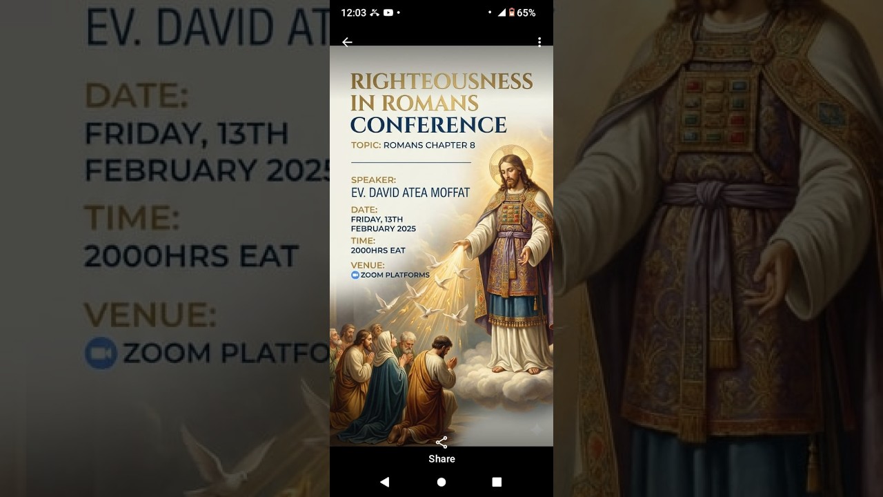 Romans 8 - Ev. David Atea Moffat