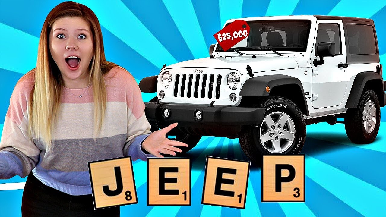 I'll BUY Whatever You Can SPELL TEEN Challenge! 😱🏎️💰 Taylor and Vanessa