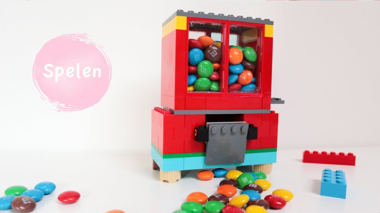LEGO ideeën - Een snoepautomaat bouwen van LEGO.
